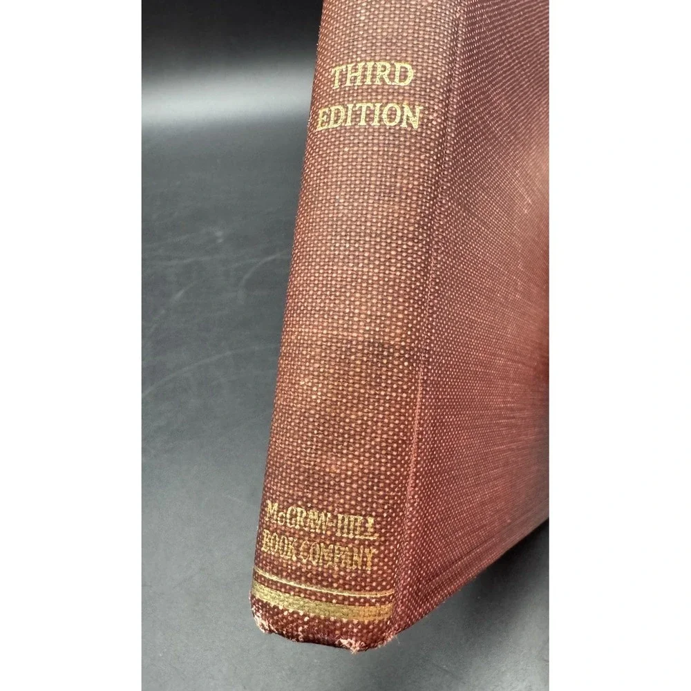 Formulas for Stress and Strain Raymond J Roark 1954 3rd Ed Engineering Hardcover